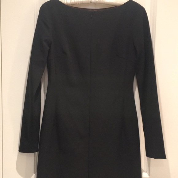 Franco Mirabelli Elegant Black Cocktail Dress - Picture 7 of 11